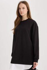 تصویر تونیک زنانه مشکی دفکتو 