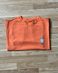 تصویر تی شرت اردک موتور سوار 