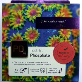 تصویر کیت تست فسفات آکوافارست aquaforest phosphate test kit