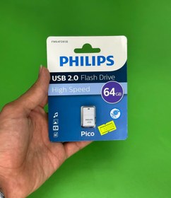 تصویر فلش PHILIPS مدل Pico ظرفیت 64GB 