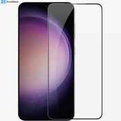 تصویر محافظ صفحه نمایش گلس نیلکین CP+ Pro Full coverage Tempered مناسب برای سامسونگ Galaxy S24 Samsung Galaxy S24 CP+ Pro Full coverage Tempered Glass