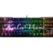 تصویر کیبورد کامپیوتر ام اس آی Vigor GK70 SILVER Mechanical Gaming Keyboard 