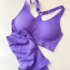 تصویر ست نیمتنه شورتک ورزشی 1041 