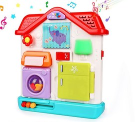 تصویر خانه اسباب بازی مونته سوری هولا تویز Montessory Activity Toy House HE898600