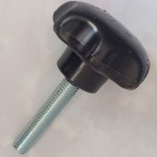 تصویر پیچ خروسکی فلکه ای 10 هفت پر ارتفاع رزوه 50 mm 