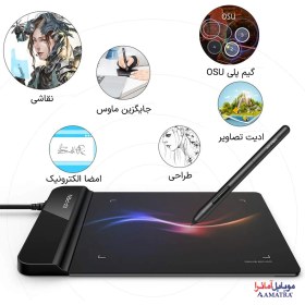 تصویر تبلت طراحی گرافیکی و قلم نوری XP-PEN G430S G430S Digital Painting Graphic Tablet