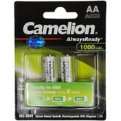 تصویر باتری قلمی قابل شارژ کملیون مدل AlwaysReady-1000 بسته دو عددی 