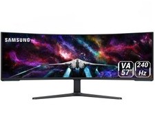 تصویر مانیتور 57 اینچ گیمینگ سامسونگ مدل Samsung Odyssey Neo G9 G95NC Samsung Odyssey Neo G9 G95NC 57 Inch VA DUHD Curved Gaming Monitor