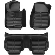 تصویر کفپوش 5 بعدی هیوندای سوناتا LF 2017 شرکت نیوسلست دوپلاکه 