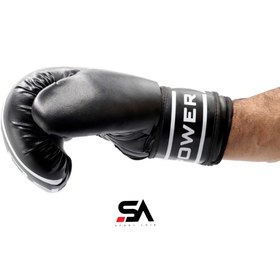 تصویر دستکش بوکس POWER X مدل pu3 Boxing gloves POWER X pu3 model