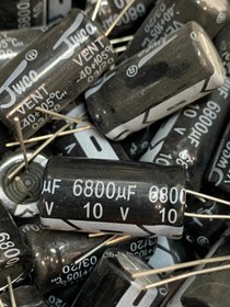 تصویر خازن الکترولیت 6800 میکروفاراد (تمام ولتاژها) - 63ولت CAPACITOR 6800UF FULL RANGE , VOLTAGE