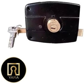 تصویر قفل حیاطی کلید 