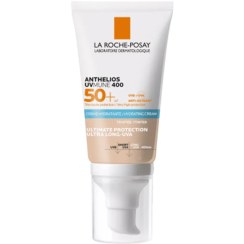 تصویر کرم ضد آفتاب رنگی مرطوب کننده لاروش پوزای ANTHELIOS UVMUNE 400 SPF50 HYDRATING CREAM حجم 50 میلی لیتری 