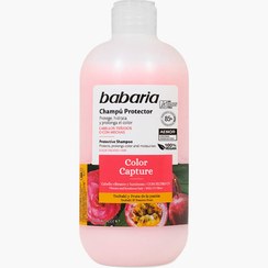 تصویر شامپو موهای رنگ شده باباریا مدل Color Capture حجم 500 میلی لیتر BABARIA COLOR CAPTURE PROTECTIVE SHAMPOO 500 ml