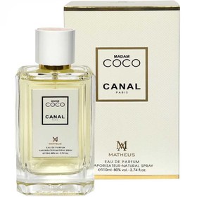 تصویر ادو پرفیوم زنانه مدل coco حجم 110 میل متئوس Matheus Coco Eau De Parfum For Women 110 ml