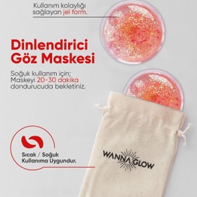 تصویر ماسک دور چشم اورجینال برند Wanna glow مدل Hot and cold eye mask کد 658732131 