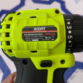 تصویر دریل شارژی سه حالته 20 ولت ایکس کورت XDC06-20BL XCORT XDC06-20BL Brushless Dril 20V Discover Your Power