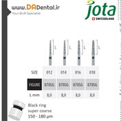 تصویر فرز تیپر تورپدو Torpedo متوسط الماسی دور مشکی جوتا JOTA کد SG878 