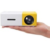 تصویر ویدیو پروژکتور مینی بورگو مدل YG-300 کیفیت Full HD قابل حمل 