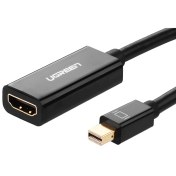 تصویر مبدل Mini Display به HDMI یوگرین مدل MD112 طول ۲۵ سانتیمتر 