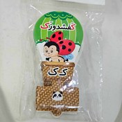 تصویر سر مدادی بالنی مقوایی کفشدوزک حرف "ک" 