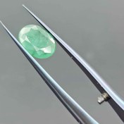 تصویر زمرد بیضی کد 37271 