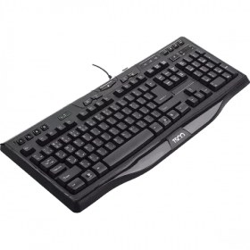 تصویر کیبورد تسکو مدل TK 8018 با حروف فارسی TSCO TK 8018 Keyboard With Persian Letters