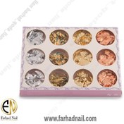 تصویر پک ورق طلا و نقره 