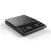 تصویر ترازو قهوه تایمردار لمسی یونیک لایف مدل KL-37 