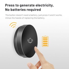 تصویر زنگ بی سیم مدل هوشمند ZA1 