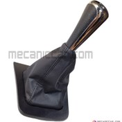 تصویر دسته دنده کامل مونتاژ شده با قاب گردگیر جدید پژو پارس کروز Gearbox parts