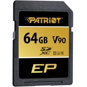 تصویر کارت حافظه Patriot V90 SDXC Class 10 SD Card 64GB Patriot V90 SDXC Class 10 SD Card 64GB