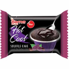 تصویر درنا هات کول کیک با مغزی تمشک 70گرم 