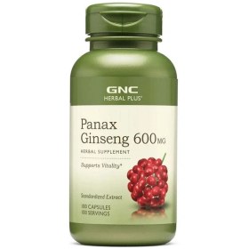 تصویر کپسول جینسینگ جی ان سی GNC Ginseng Extract