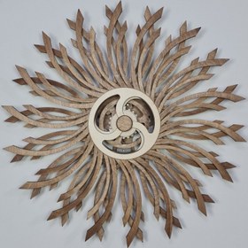 تصویر آرت موشن چوبی Solar Spin 