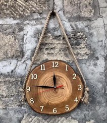 تصویر ساعت چوبی آویز 20 ا SSAG SSAG