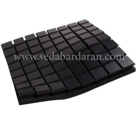 تصویر تجهیزات آکوستیک پنل ابزورب مربعی مشکی Absorb Panel A50 WOOD Black دانسیته17 