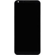 تصویر تاچ و ال سی دی ال جی Q6 با فریم 