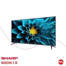 تصویر تلویزیون اندرویدی 60 اینچ 4K شارپ مدل 4T-C60DK1X 