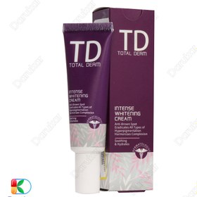 تصویر توتال درم کرم روشن کننده Total Derm Intense Whitening Cream