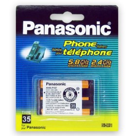 تصویر باتری شارژی تلفن بیسیم پاناسونیک مدل PANASONIC P 107 