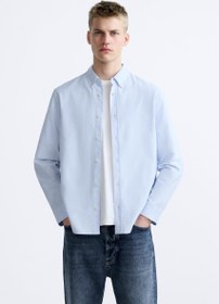 تصویر پیراهن آکسفورد زارا OXFORD SHIRT 