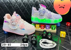 تصویر کفش اسکیتی کرومی کد ۱۶۳۸ - بنفش / 36 