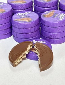 تصویر شوکو ویفر میلکا سکه ای 