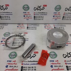 تصویر رینگ و پیستون ( پستان ) موتور CB 250 سی بی شرکتی ( سایز 0/100 ) 