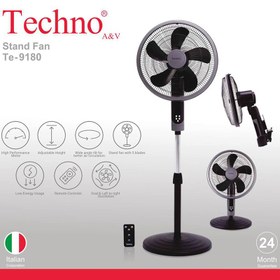 تصویر کالا پنکه-سه-منظوری-تکنو-مدل-TE-9180 TE 9180 three-purpose techno fan