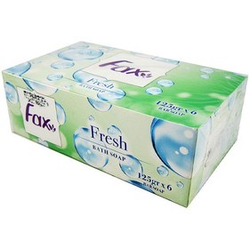 تصویر صابون فاکس مدل Fresh بسته 6 عددی ا Fax Fresh Soap Pack Of 6 Fax Fresh Soap Pack Of 6