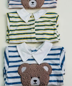 تصویر بلوز شلوار ملانژ تدی 