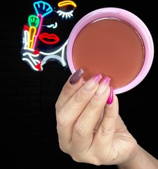 تصویر رژگونه پودری مهرونا کد شش 