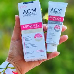 تصویر کرم ضدلک ACM دپی وایت روشن کننده قوی صورت و بدن اورجینال 